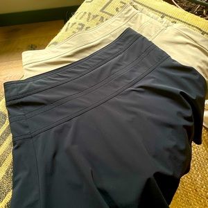 ATHLETA Size 8 Solid  Everyday Skort Skirt Built In Shorts A-Line Tennis